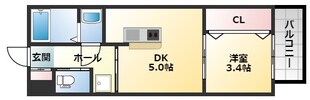 REGIES近大southⅡの物件間取画像